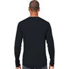 Core 365 Unisex Black Capital Long Sleeve Performance T-Shirt