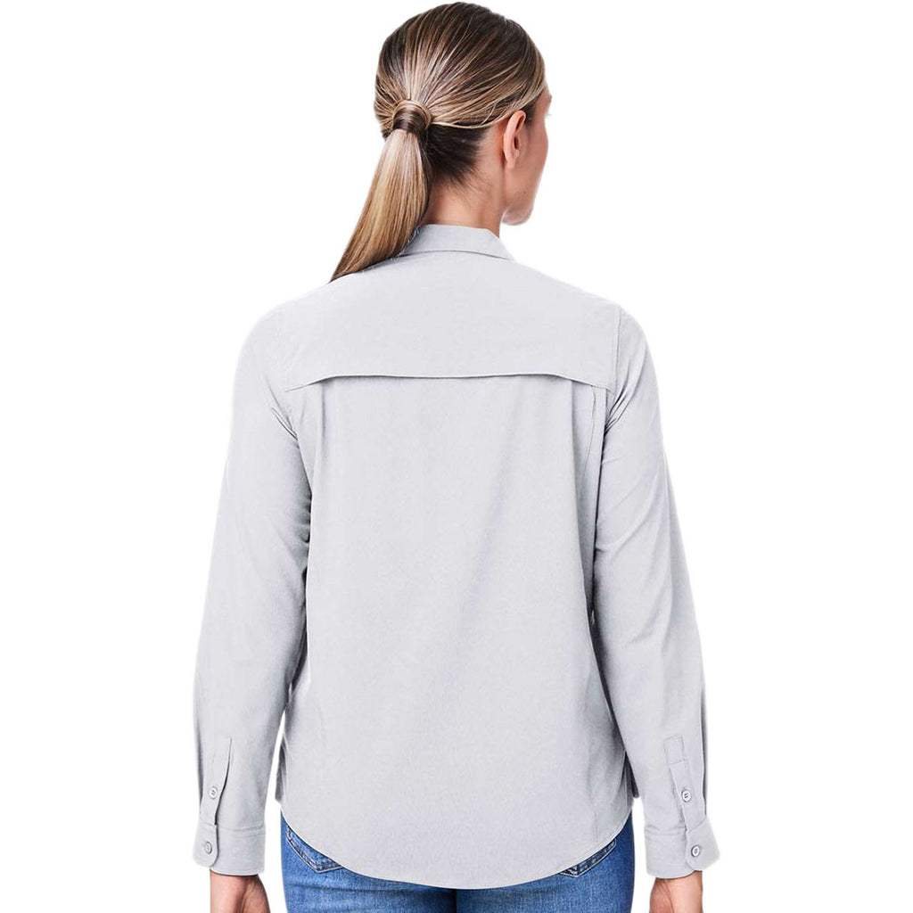 Core 365 Women's Platinum Ultra UVP Long Sleeve Marina Shirt