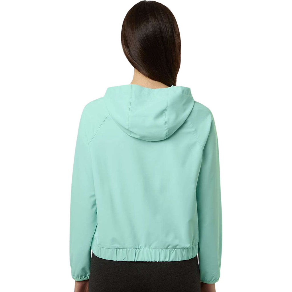 Core 365 Women's Sea Glass UltraUVP Shoreline Long Sleeve Hooded Pullover