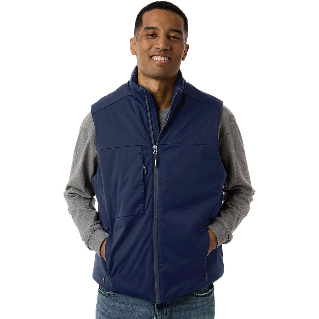 Core 365 Unisex Classic Navy Techno Lite Flat-Fill Insulated Vest