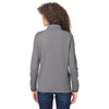 Core 365 Women's Black/White Venture Heathered Stripe Quarter-Zip