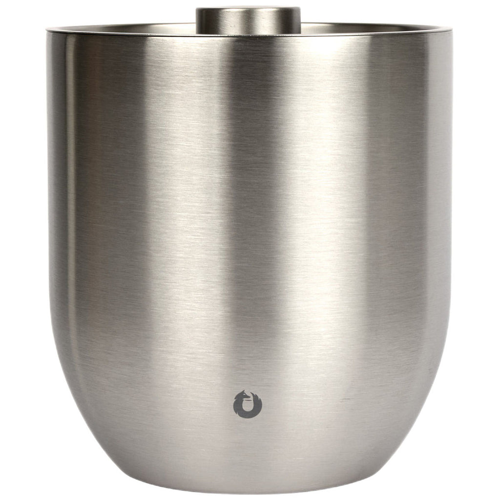 Snowfox Steel 3L Double Wall Stainless Steel, Vacuum Insulated Ice Bucket