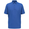 Callaway Men's Lapis Blue All Over Stitched Chevron Polo