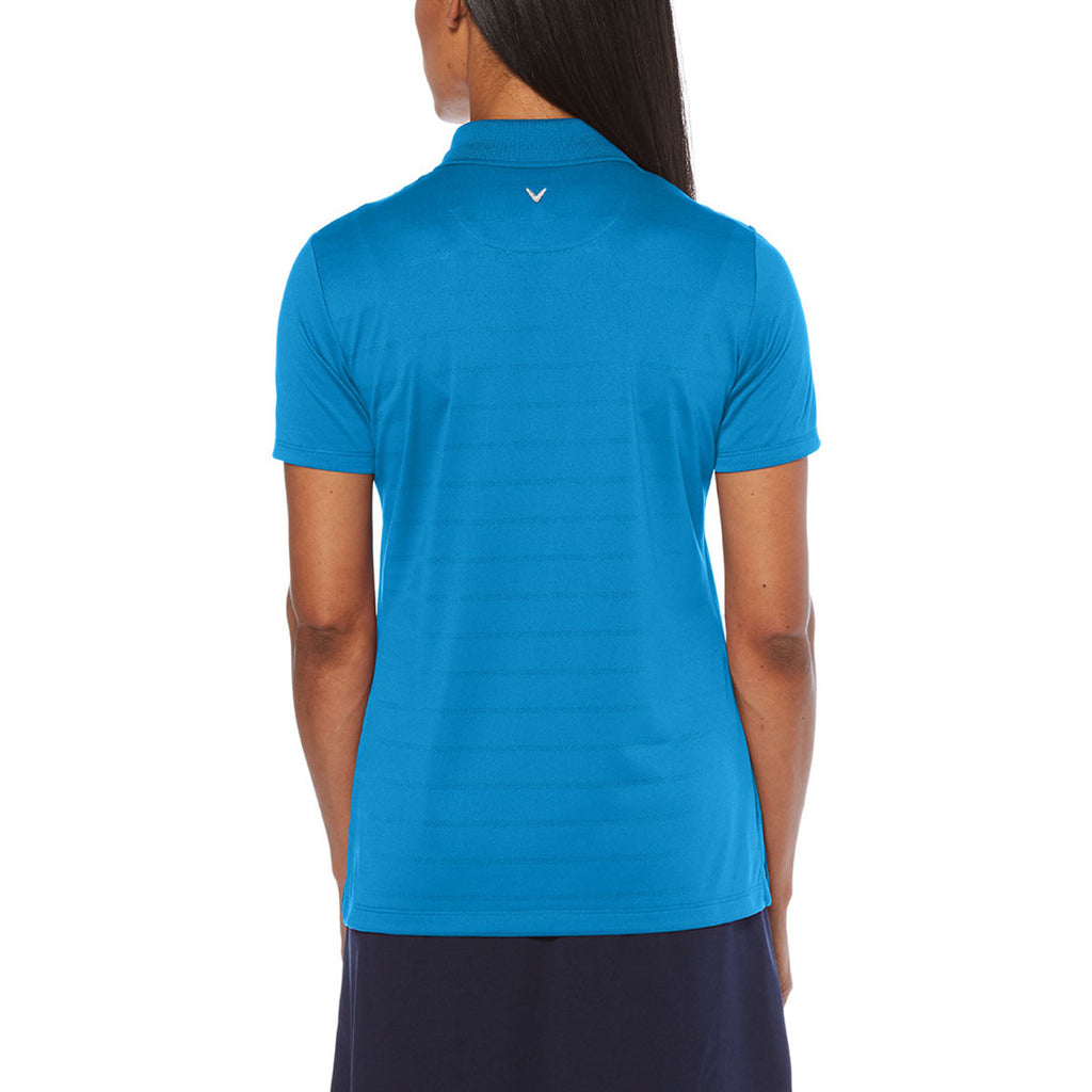 Callaway Women's Medium Blue Opti-Vent Polo