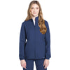 Cherokee Women's Navy 2-Pocket Zip Front Jacket