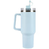 Manna Light Blue Atlas 40 oz. Double Wall Stainless Steel Travel Tumbler