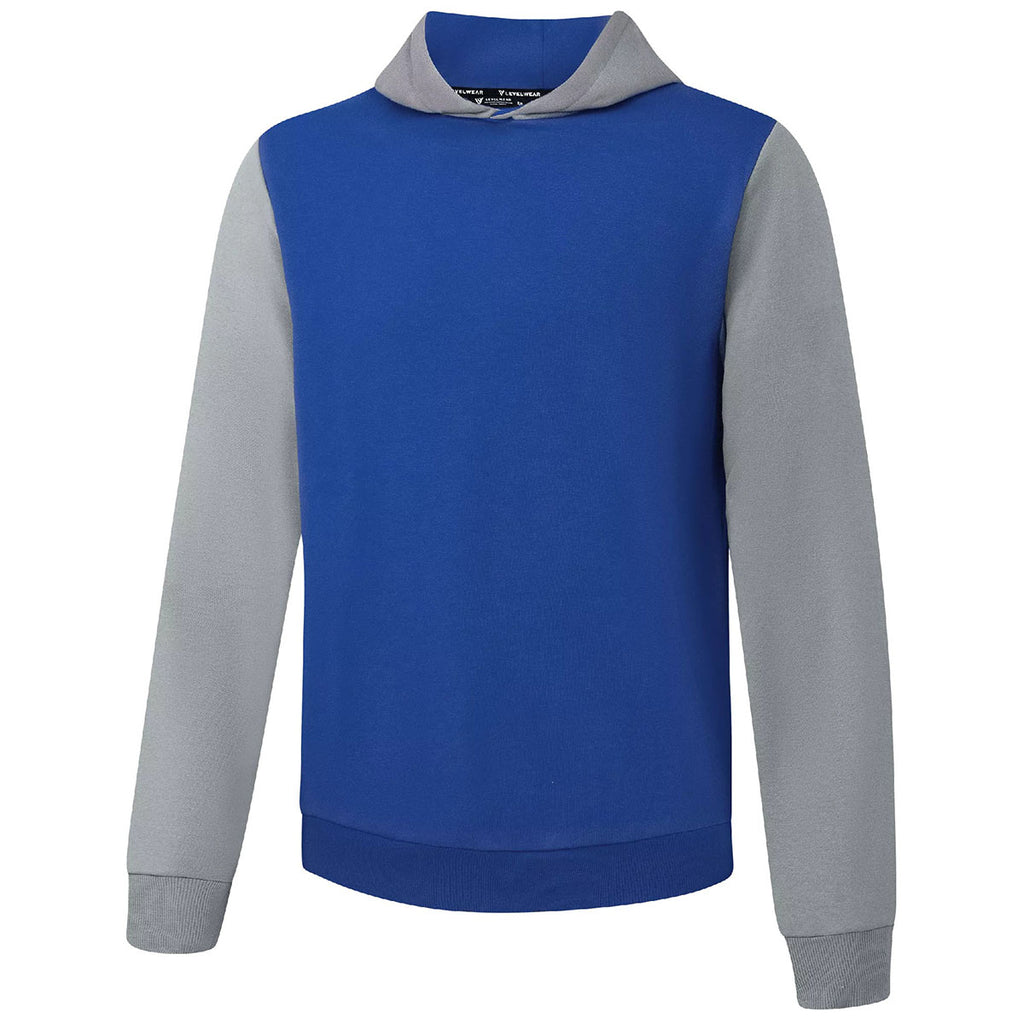 Levelwear Men's Team Royal/Pebble Ultimate Hoodie