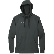 Nike Men's Team Anthracite Therma-FIT Pullover Fleece Hoodie