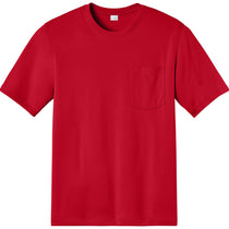 CornerStone Men's Red Workwear Pro Short Sleeve Pocket Tee
