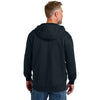 CornerStone Men's Navy Tough Fleece Full-Zip Hoodie