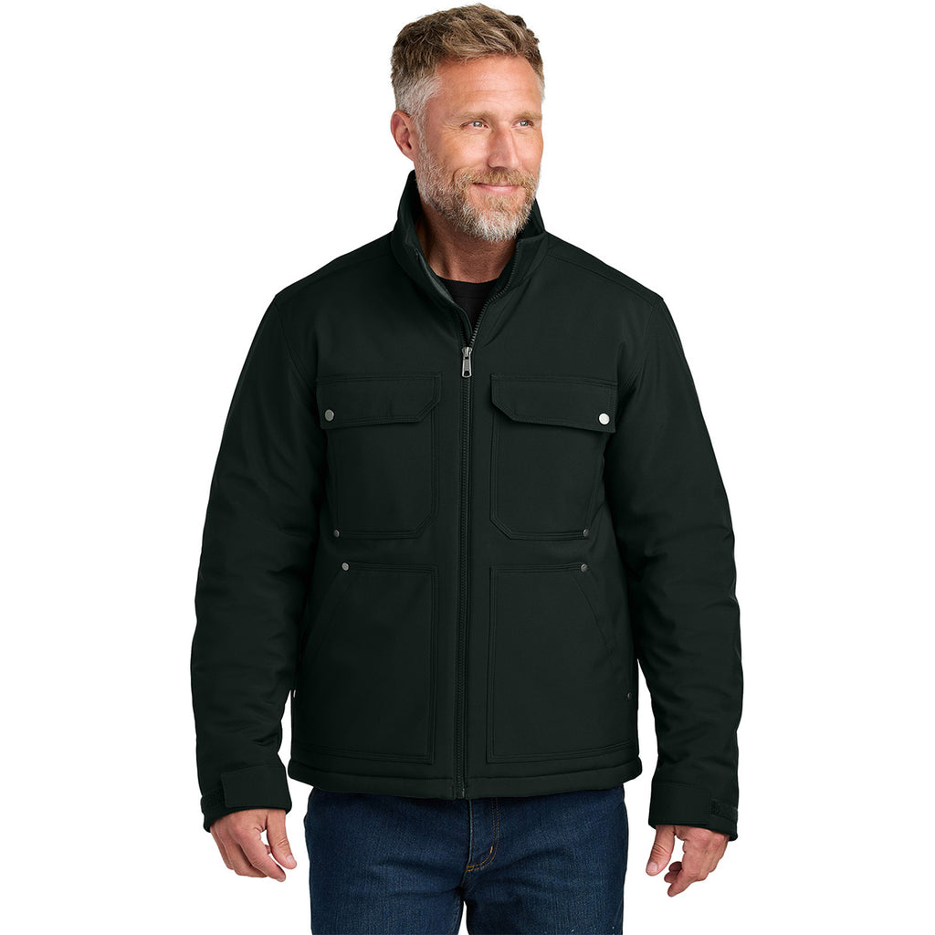 CornerStone Men's Black Insulated Workwear Soft Shell