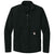 Carhartt Men's Black Textured 1/2-Zip Fleece Jacket