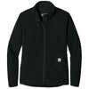 Carhartt Women's Black Textured Full-Zip Fleece Jacket