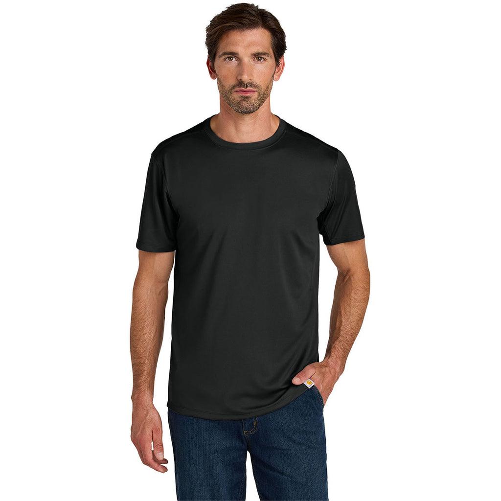 Carhartt Men's Black Force Sun Defender Short Sleeve T-Shirt