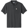 Carhartt Men's Shadow Grey Force Snag-Resistant Pocket Polo