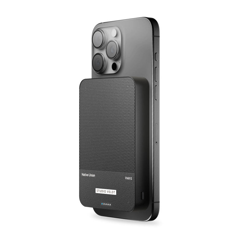 Native Union Black (RE)Classic Magnetic Power Bank 10000mAh