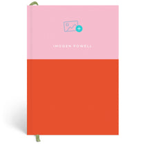 Papier Pink/Red Colorblock Travel Journal