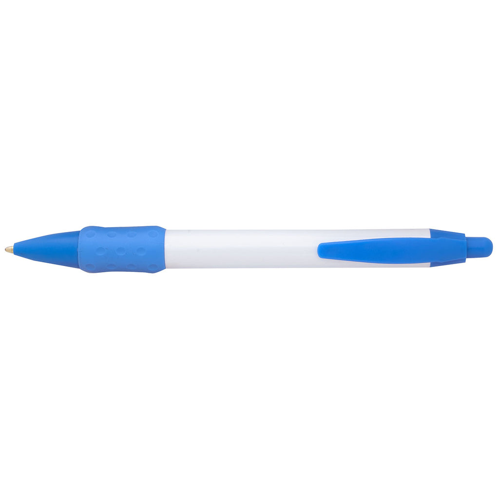 Koozie Group Blue Digital Widebody Uni-Color Grip Pen