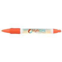 Koozie Group Orange Digital Widebody Uni-Color Grip Pen