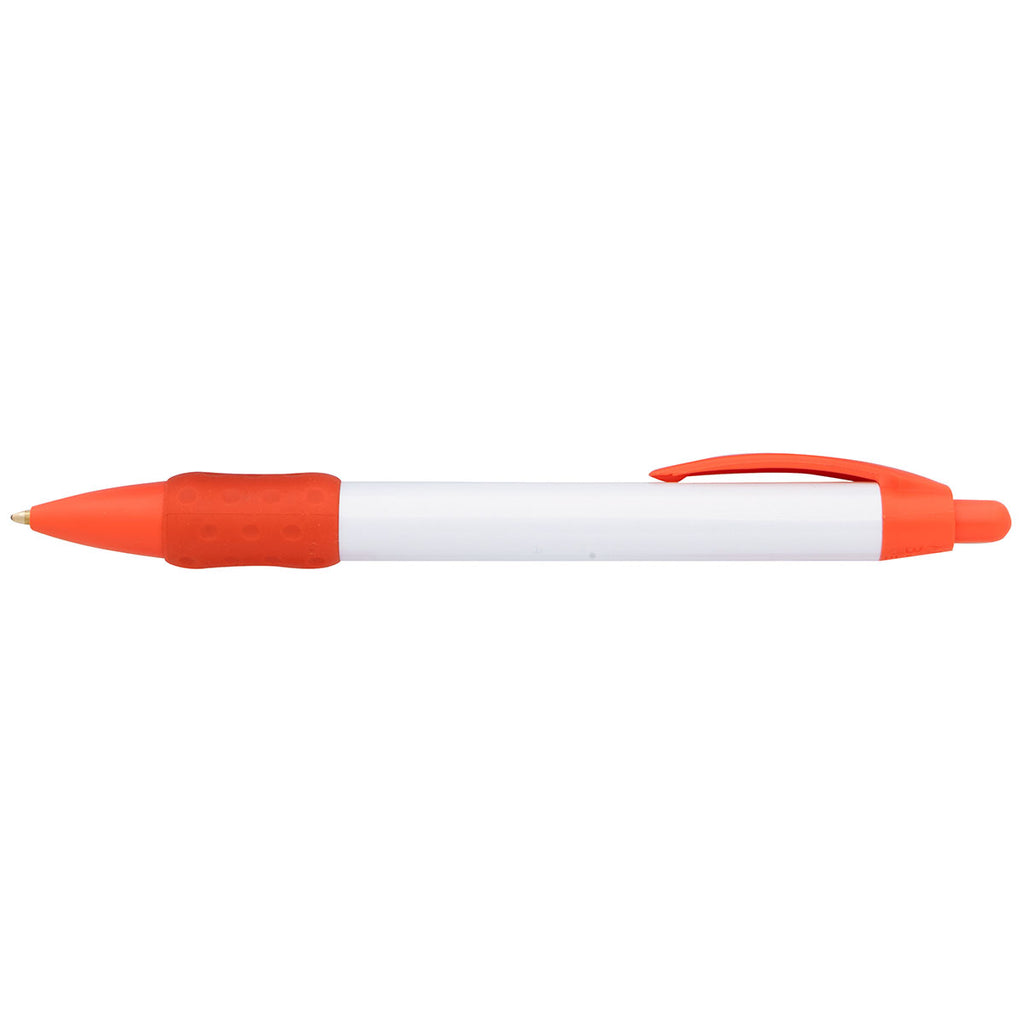 Koozie Group Orange Digital Widebody Uni-Color Grip Pen