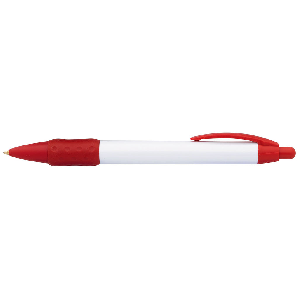 Koozie Group Red Digital Widebody Uni-Color Grip Pen