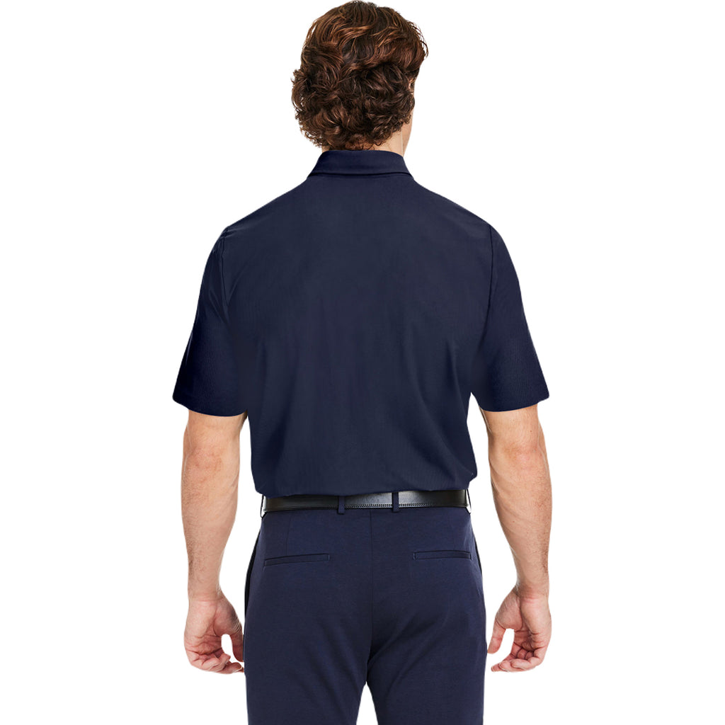 Devon & Jones Men's Navy CrownLux Performance Windsor Welded Polo