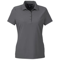 Devon & Jones Women's Graphite CrownLux Performance Windsor Welded Polo