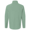 Devon & Jones Men's Balsam Green Seaton Pebble Textured Quarter-Zip Pullover