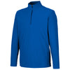 Devon & Jones Men's French Blue CrownLux Performance Windsor Welded Quarter-Zip