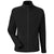 Devon & Jones Men's Black CrownLux Performance Fleece Full-Zip