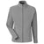 Devon & Jones Men's Graphite CrownLux Performance Fleece Full-Zip