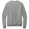 District Men's Heathered Steel Perfect Weight Fleece Crew