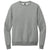 District Men's Heathered Steel Perfect Weight Fleece Crew