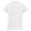 Eddie Bauer Women's White Cotton Pique Polo