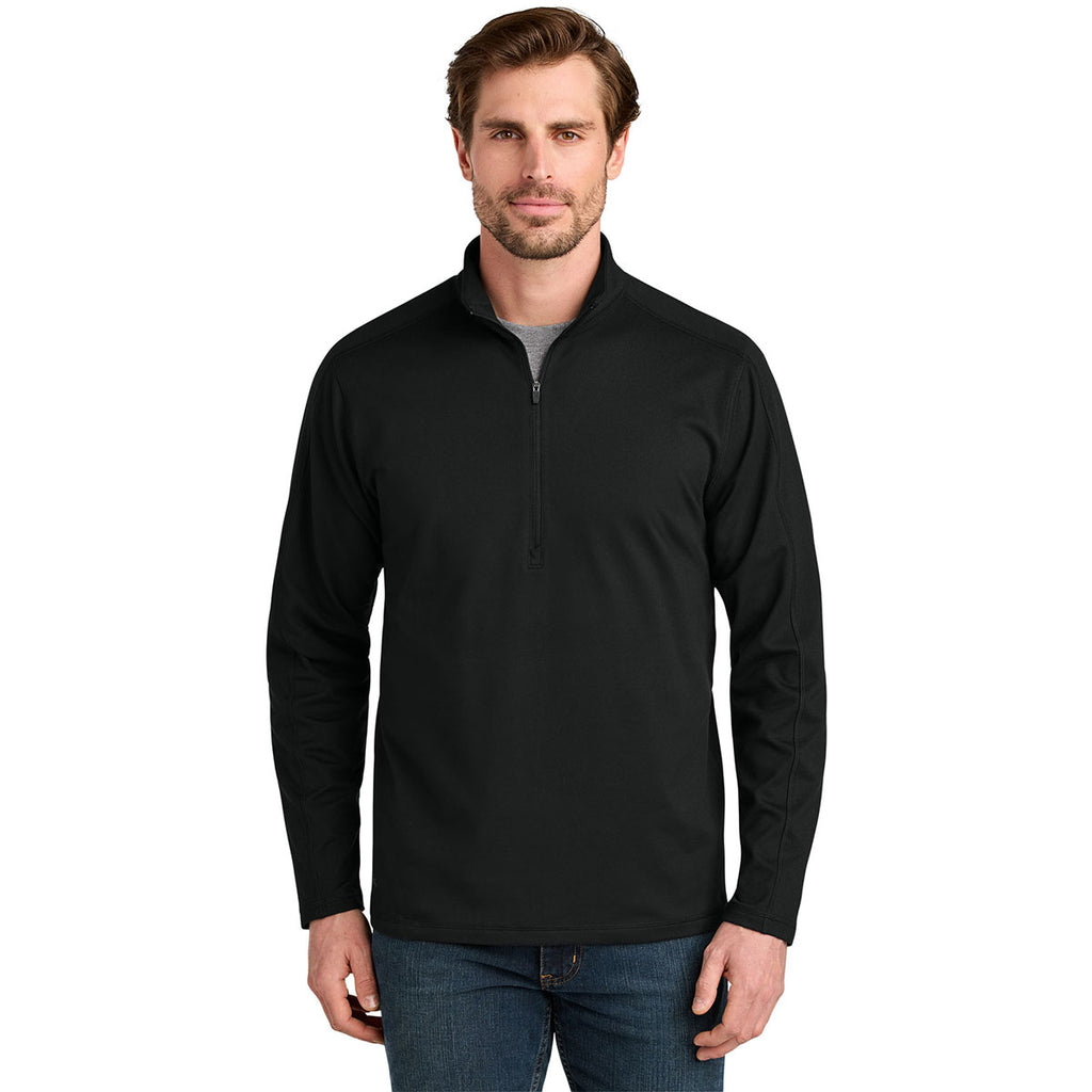 Eddie Bauer Men's Deep Black Adventurer 1/4-Zip