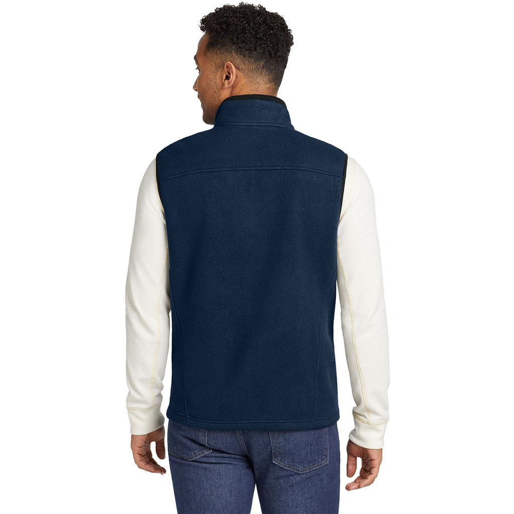 Eddie Bauer Men's River Blue Fleece Vest