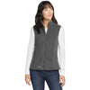 Eddie Bauer Women's Grey Steel Fleece Vest