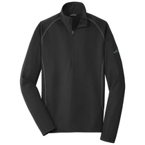 Eddie Bauer Men's Black 1/2-Zip Base Layer Fleece