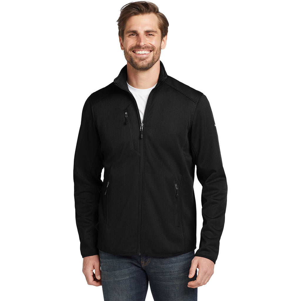 Eddie Bauer Men's Black Dash Full-Zip Fleece Jacket