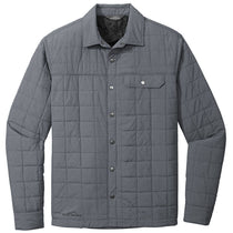 Eddie Bauer Men's Charcoal Grey Heather Shirt Jacket