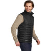 Eddie Bauer Men's Deep Black Quilted Vest