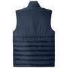 Eddie Bauer Men's River Blue Navy Quilted Vest