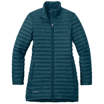 Eddie Bauer Women's Adriatic Blue Packable Quilted Full-Zip