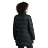 Eddie Bauer Women's Black Packable Quilted Full-Zip