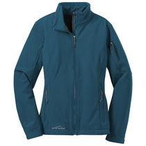 Eddie Bauer Women's Dark Adriatic Blue Softshell Jacket