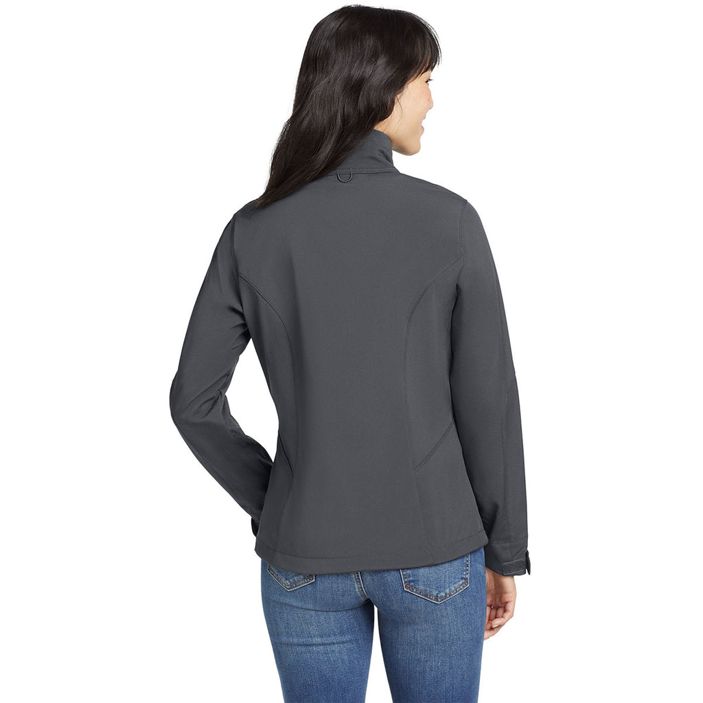 Eddie Bauer Women's Grey Steel Softshell Jacket