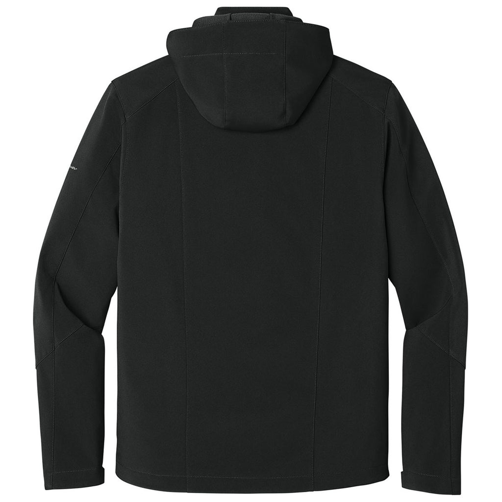 Eddie Bauer Men's Black Hooded Softshell Parka