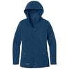 Eddie Bauer Women's Admiral Blue Hooded Softshell Parka