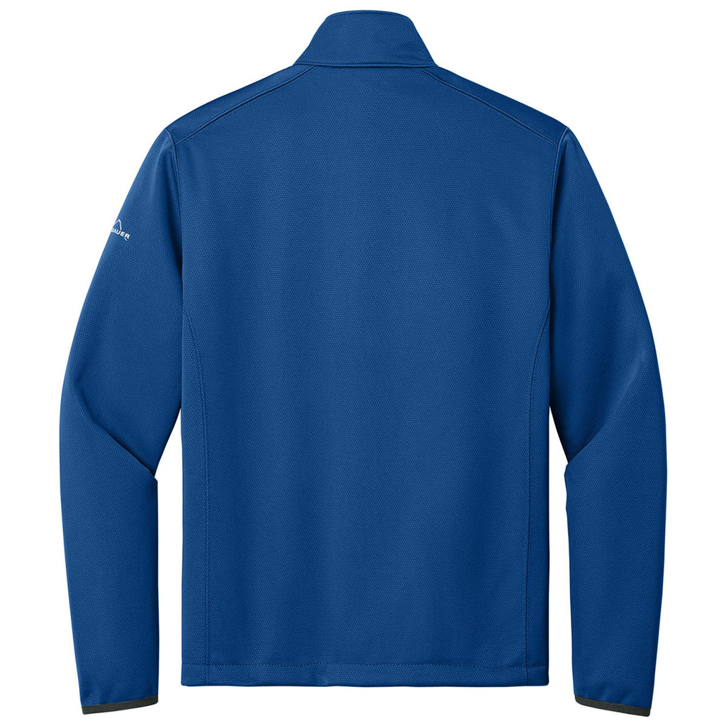 Eddie Bauer Men's Cobalt Blue Weather-Resist Softshell Jacket