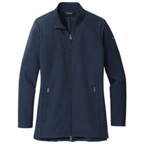 Eddie Bauer Women's River Blue Navy Stretch Soft Shell Jacket